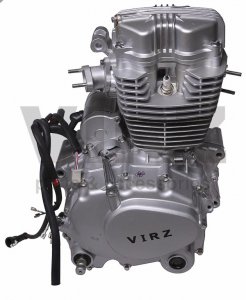 Двигатель в сборе 4Т 157FMI (CG125) 124,5см3 (МКПП) (N-1-2-3-4)