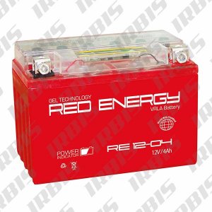 Аккумуляторная батарея 12V4Ah (114x70x87) (гелевая, необслуж.) RED ENERGY