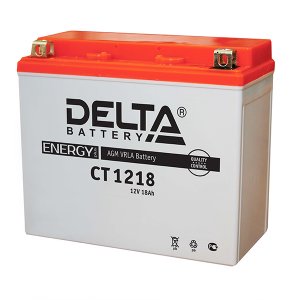 Аккумуляторная батарея 12V18Ah (177x88x154) (залитая, необслуж.) DELTA